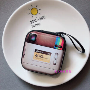 Retro digital camera coin purse
