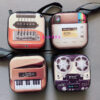 Wholesale Vintage Record Tape Tinplate Earphone Case
