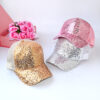 Wholesale Cotton Sequin Baseball Caps