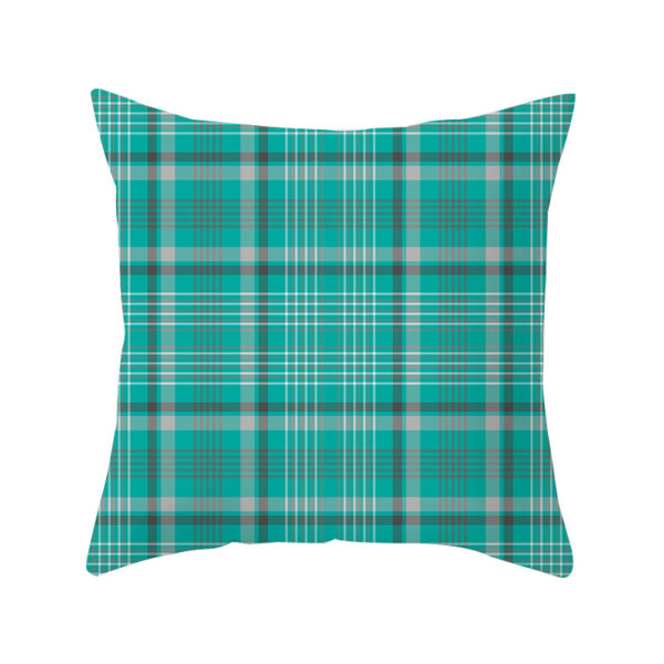 Wholesale Scottish Red Plaid Throw Pillow Cover Home Sofa Pillow Cushion Cover