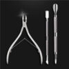 Wholesale Stainless Steel Manicure Peeling Tools Three-piece Set