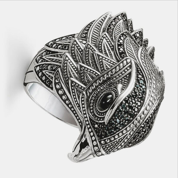 Wholesale Vintage Eagle Men's Alloy Rings