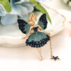 14045014189_1747968742-1 Wholesale Water Diamond Butterfly Fairy Metal Keychains