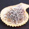 Wholesale Metal 10-15MM Keyrings 100pcs