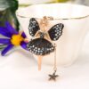 14227982353_1747968742 Wholesale Water Diamond Butterfly Fairy Metal Keychains