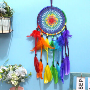 Wholesale Colored Feather Dream Catchers