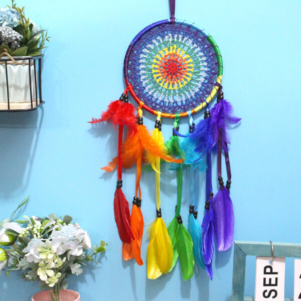 Wholesale Colored Feather Dream Catchers