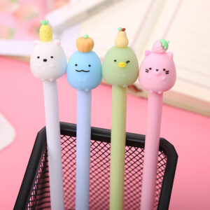Wholesale Cartoon Fruit Animal Plastic Neutral Pens