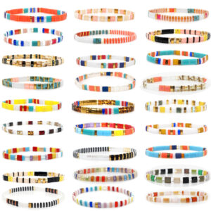 Wholesale colorful personalized Tila Bracelet