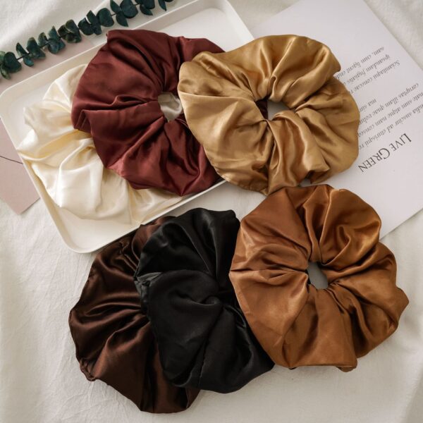 14576087428_2004744291 Wholesale Fabric Vintage Oversized Hair Scrunchies