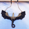 14592675698_1350672032 Wholesale Halloween Exaggerated Dragon Alloy Necklace