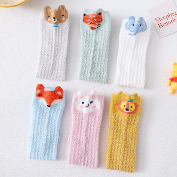 Wholesale Children Cotton Summer Mesh Socks Thin Mosquito Socks
