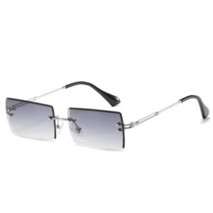 In stock / Silver frame deep double gray