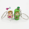 14681576154_601684084 Wholesale Valentine's Day Russian Nesting Doll Wooden Keychains