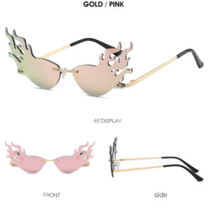 C3. gold frame powder film