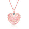 Wholesale Angel Wings Diamond Necklace