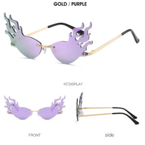 C5. gold frame purple membrane