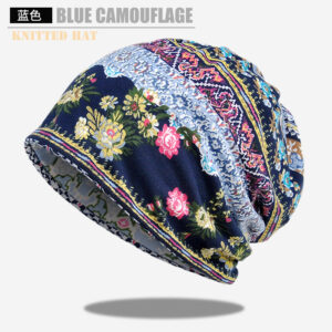 blue flower / Resilient/free size