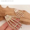 14880952215_1354593759 Wholesale Ghost Claw Skull Hand Claw Rhinestone Hairpin