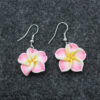 Wholesale Flower Smoky Earrings Necklace Jewelry Set