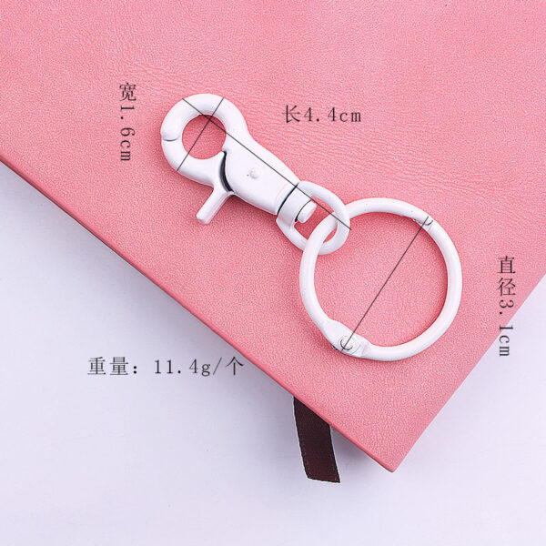 15037660280_1282425267 Wholesale Color Baking Paint Lobster Zinc Alloy Keychains