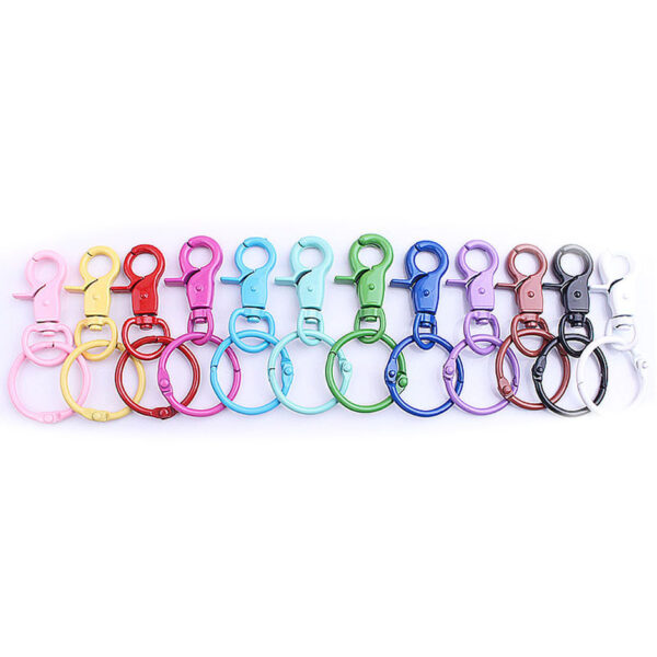 15094277342_1282425267 Wholesale Color Baking Paint Lobster Zinc Alloy Keychains
