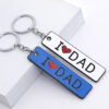 15193950858_1903127858 Wholesale Metal I Love Dad Father's Day Gift Creative Keychain