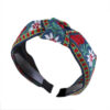Wholesale Fabric Bohemian Embroidered Flowers Headbands