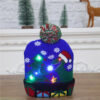 Wholesale Christmas Colorful Luminous High-end Beanie
