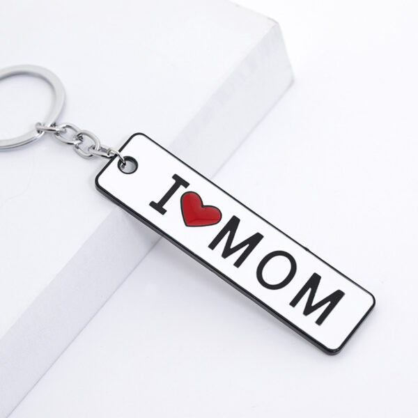 Wholesale Metal I Love Mom Mother's Day Gift Creative Keychain