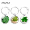 15307425419_1675119286 Wholesale Clover Metal Keychains