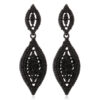 Wholesale Alloy Full Diamond Crystal Pendant Earrings