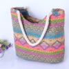 15345829636_1132416540 Wholesale Fashion Geometric Canvas Shoulder Beach Bag