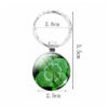 15354169187_1675119286 Wholesale Clover Metal Keychains