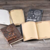 Wholesale A5 PU Embossed Three-dimensional Hand Book Notebook