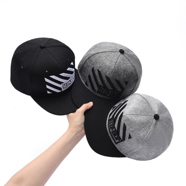 15436814022_86762984-2 Wholesale Striped Casual Polyester Baseball Cap