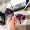 Wholesale PC Frameless Female Sunglasses