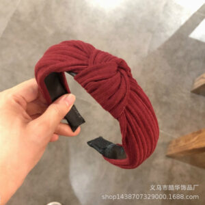 [Knitting] wine red