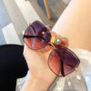 Wholesale PC Frameless Female Sunglasses