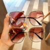 Wholesale PC Frameless Female Sunglasses