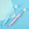 Wholesale Single Pack PP Cartoon Elephant Soft Hair Baby Toothbrush