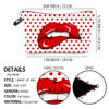 15661351605_152564188 Wholesale Polyester Lip Biting Digital Printing Cosmetic Storage Bag