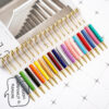 Wholesale Metal DIY Heart Shaped Empty Tube Ballpoint Pen