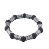 Wholesale Viking Volcanic Stone Alloy Bracelet