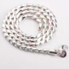 16009720519_220869649 Wholesale Silver Foxtail Alloy Bracelet Jewelry Set