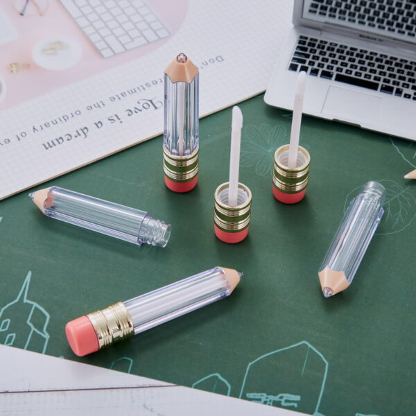 Wholesale lipstick empty tube plastic bottle