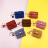 Wholesale Creative Coin Purse Plush Storage Bag Keychain