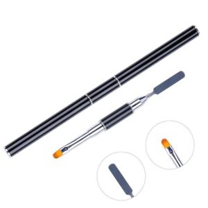 Double-head color pen black rod / painless extension glue