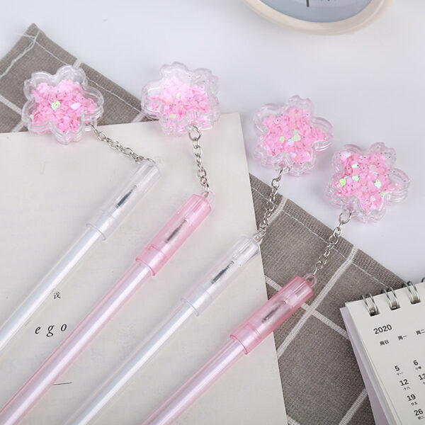 16216872519_708632043-1 Wholesale Plastic Cherry Blossom Pendant Ballpoint Pen