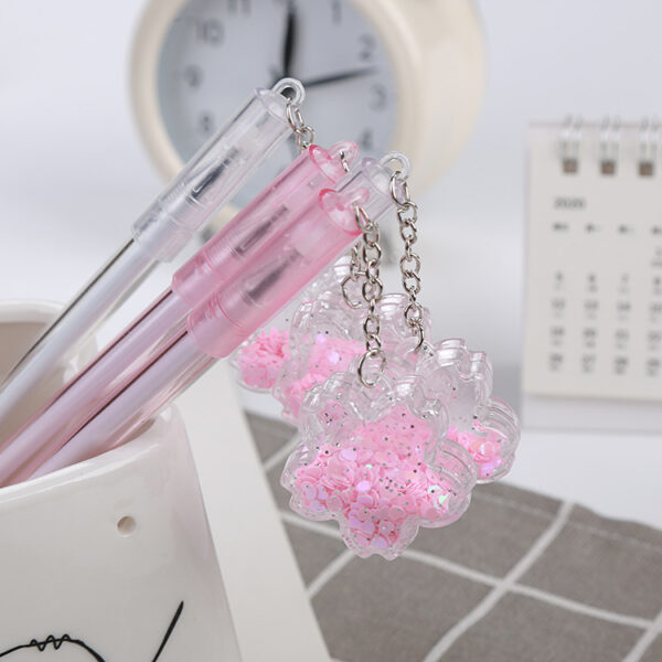 16268143798_708632043 Wholesale Plastic Cherry Blossom Pendant Ballpoint Pen